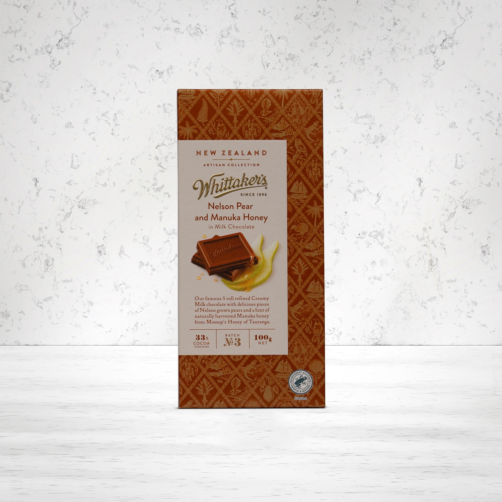 Whittaker Nelson Pear and Manuka Honey 100 grams