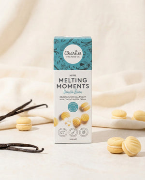 Charlie's Vanilla Bean Mini Melting Moments Biscuits
