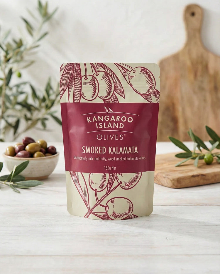 Kangaroo Island Olives Smoked Kalamata