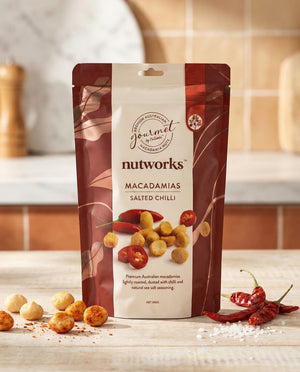Nutworks Salted Chilli Macadamias