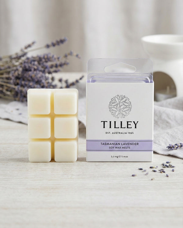Tasmanian Lavender Square Soy Melts