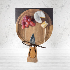 Alex Liddy Round Board with Knife