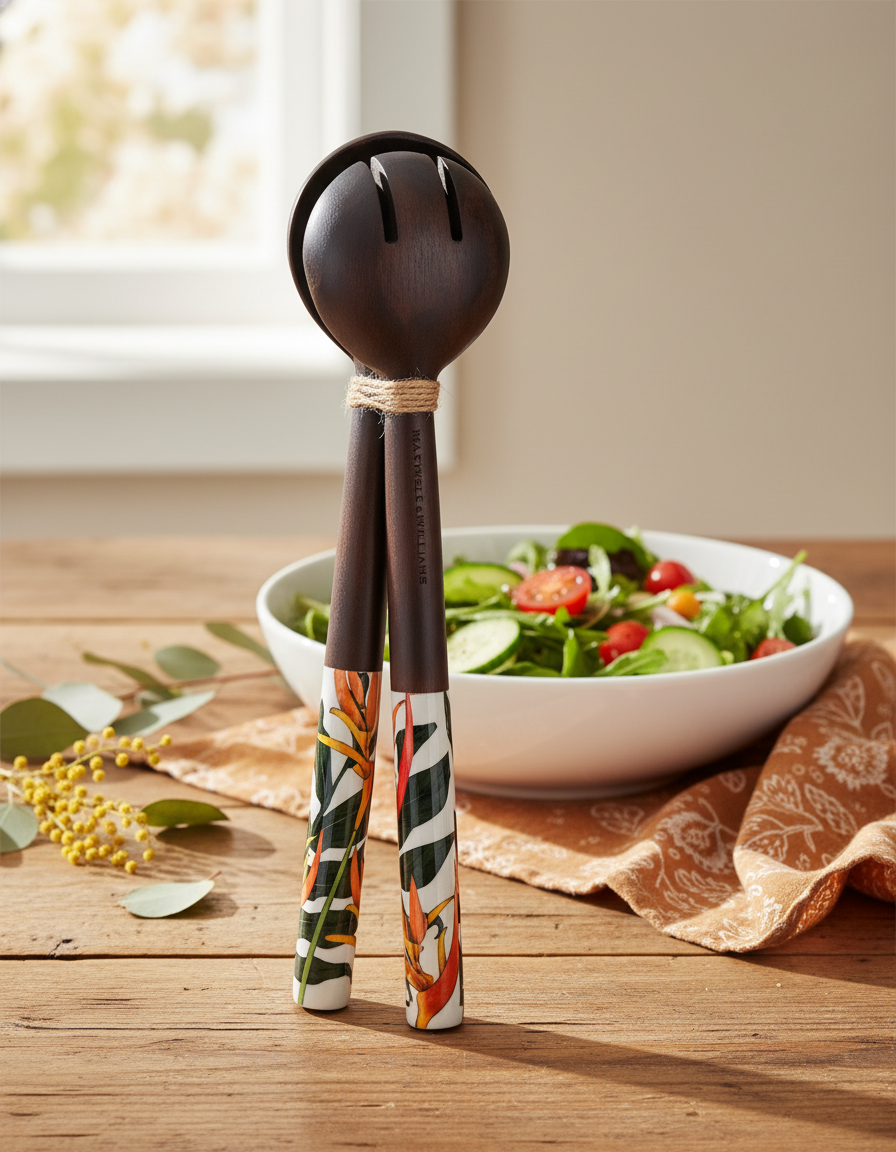 Native Blooms Salad Servers