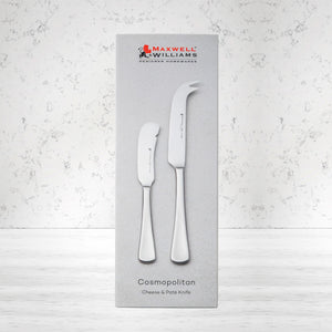 Maxwell and Williams Cosmopolitan cheese and pate knife: Perfect for slicing and serving your favourite cheeses and spreads.
