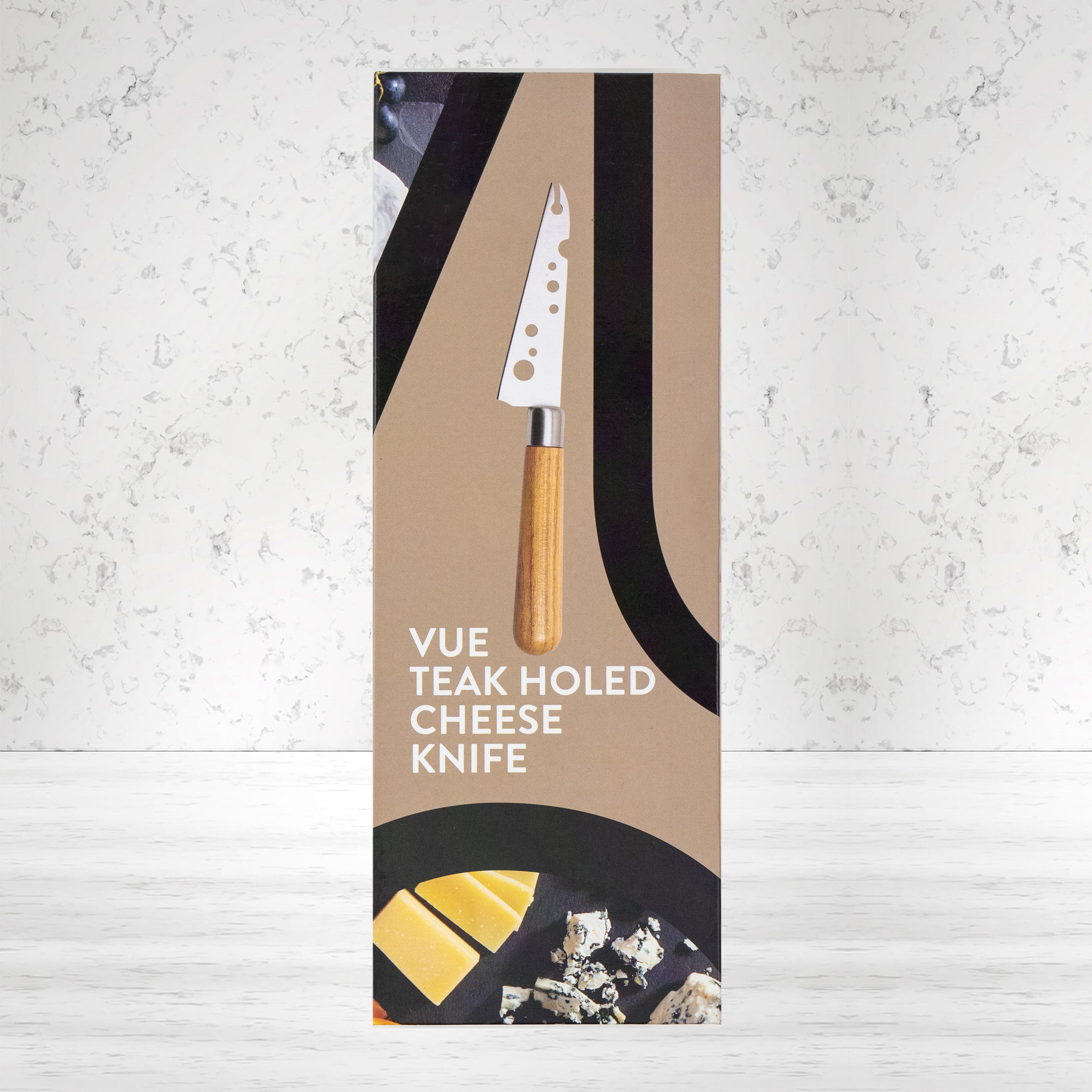 Elevate your cheese board with Vue Entertaining's sleek, durable cheese knife. Perfect for smooth cuts. Ideal for all cheese types.
