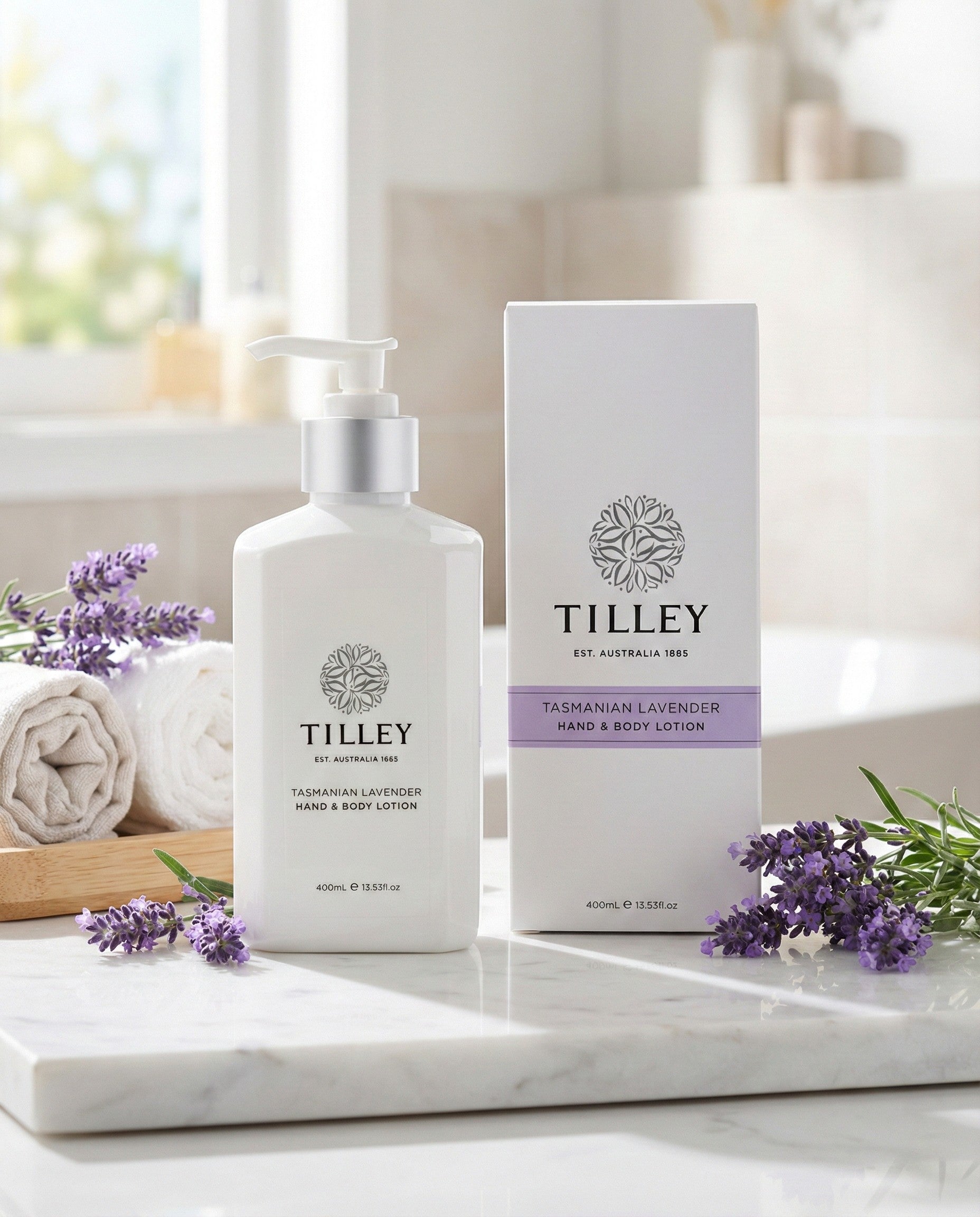 Tilley Tasmanian Lavender Hand and Body Lotion