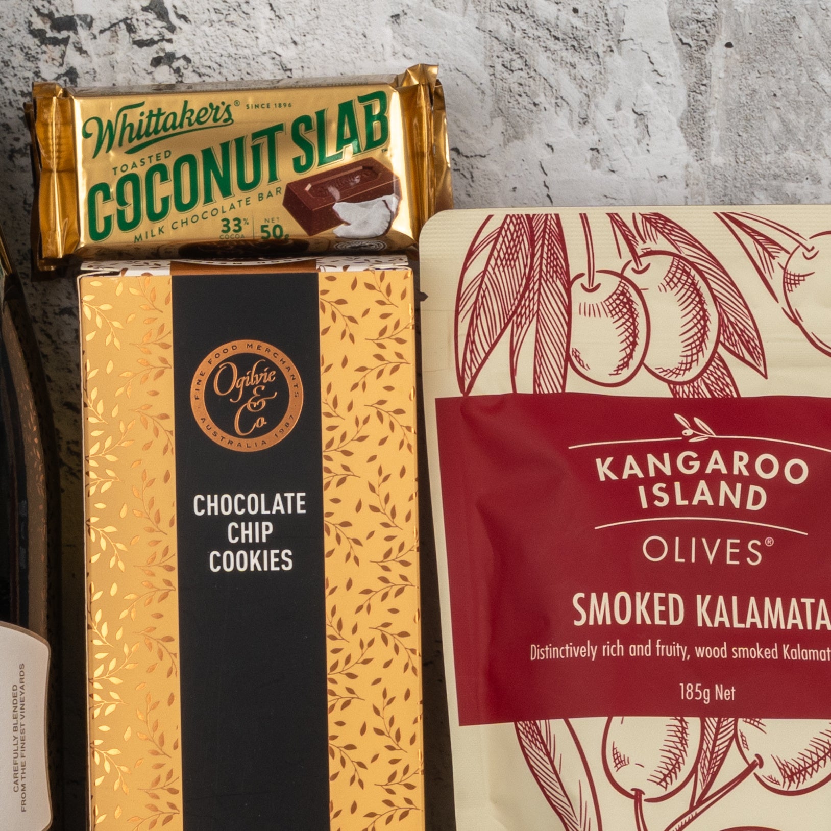 The Hamper Boutique Co’s Chandon Sparkling Delights Hamper is displayed on a light surface.