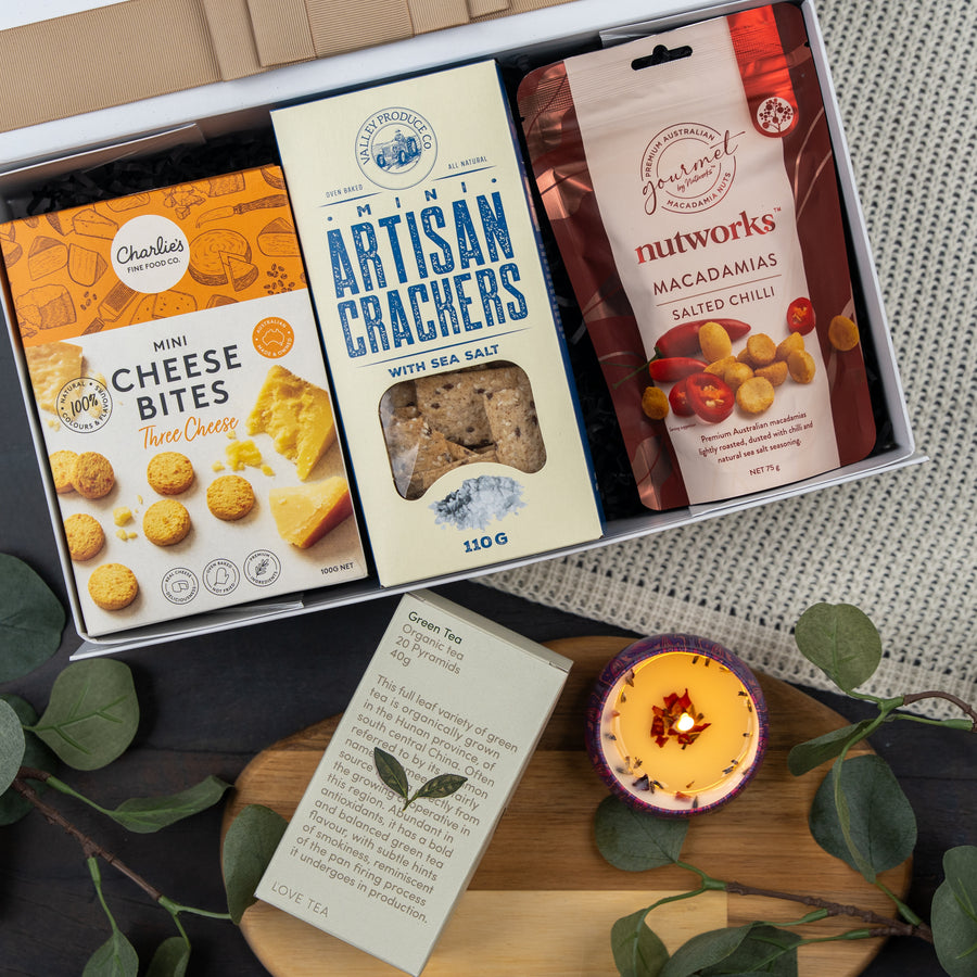 Cosy Moments Tea gift hamper delivered in Canberra