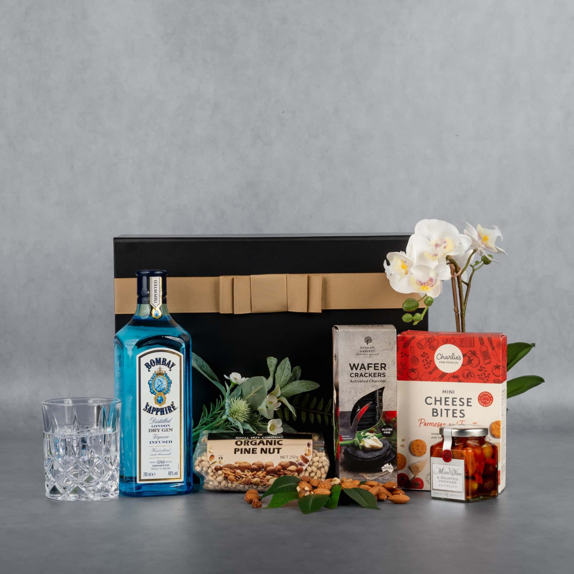 Savoury Treats with Bombay Sapphire - The Hamper Boutique Co