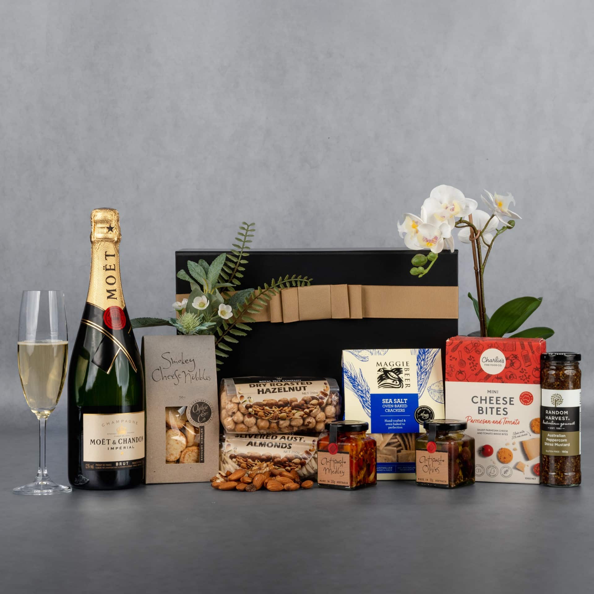 Savoury Treats with Moet - The Hamper Boutique Co