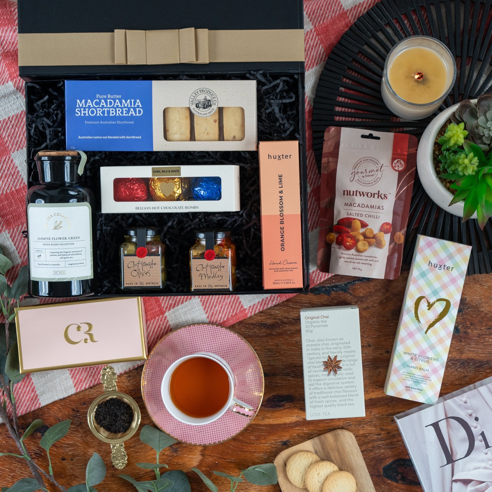 Afternoon Tea Delights Hamper - The Hamper Boutique Co