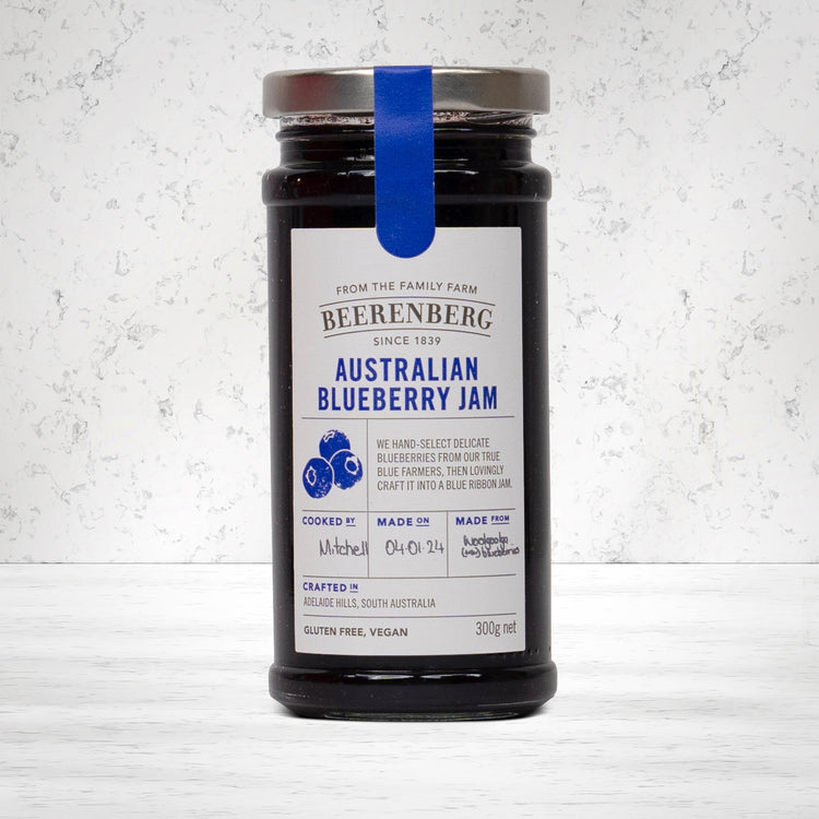 Beerenberg Blueberry Jam 300 grams - The Hamper Boutique Co