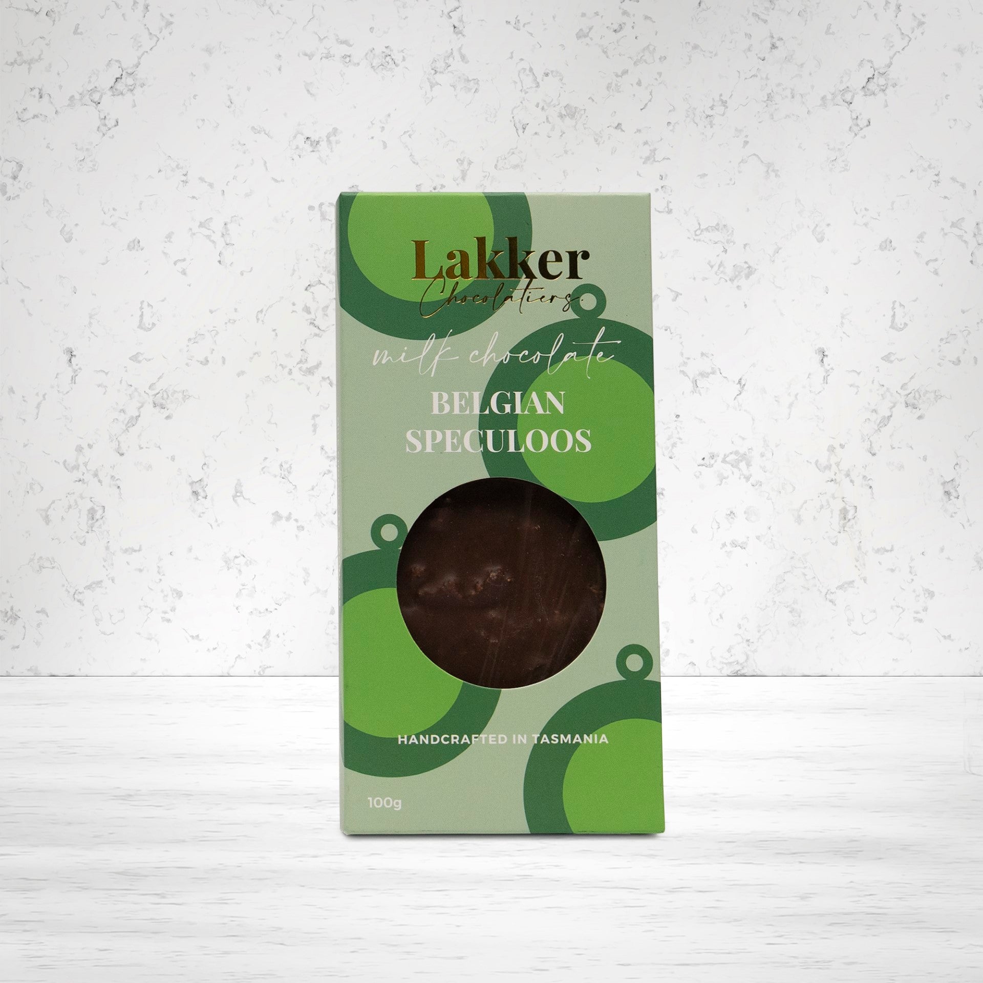 Belgian Speculoos 100 grams Lakker Chocolatiers - The Hamper Boutique Co