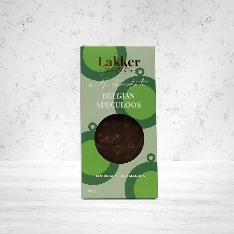 Belgian Speculoos 100 grams Lakker Chocolatiers - The Hamper Boutique Co