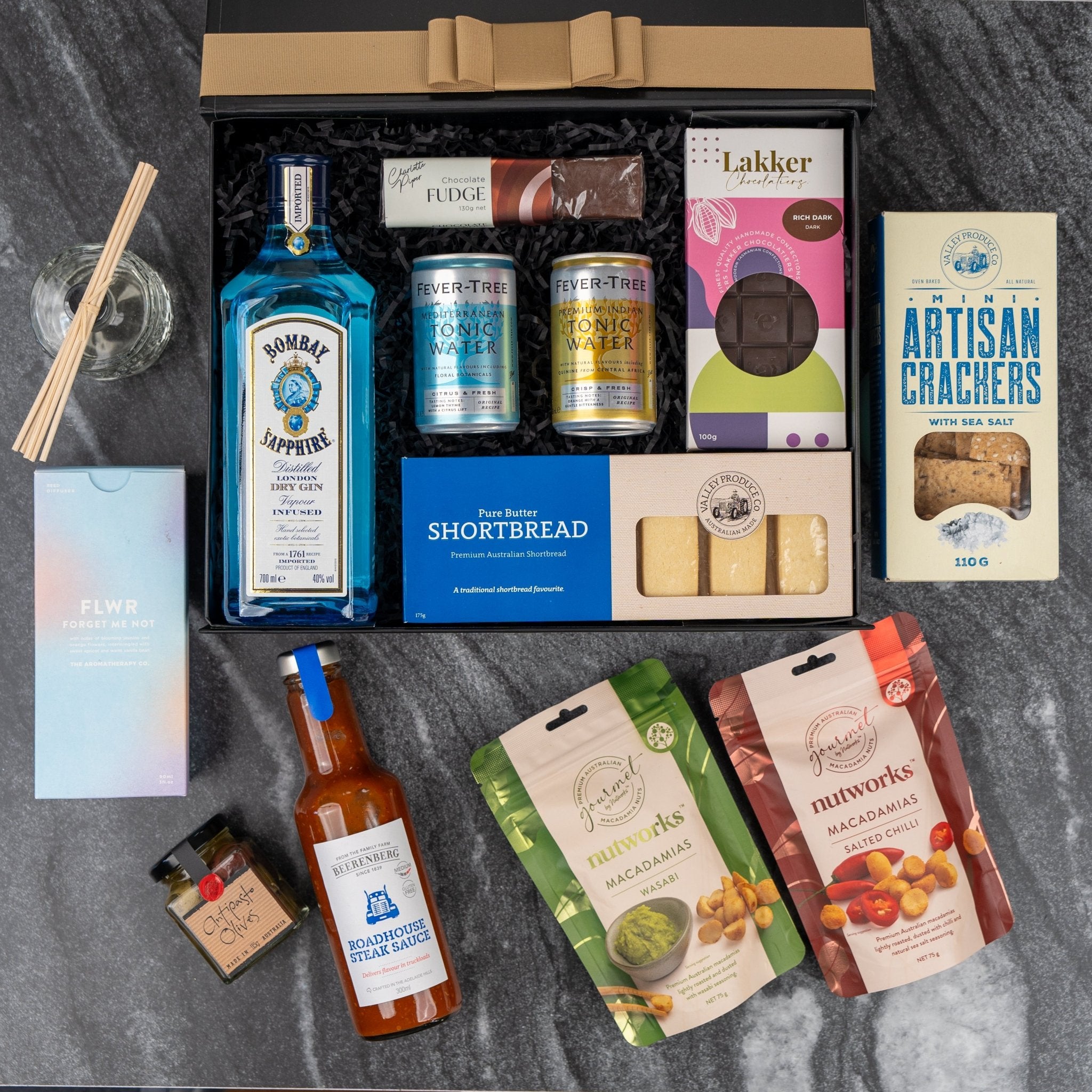 Bombay Sapphire Indulgence Hamper - The Hamper Boutique Co