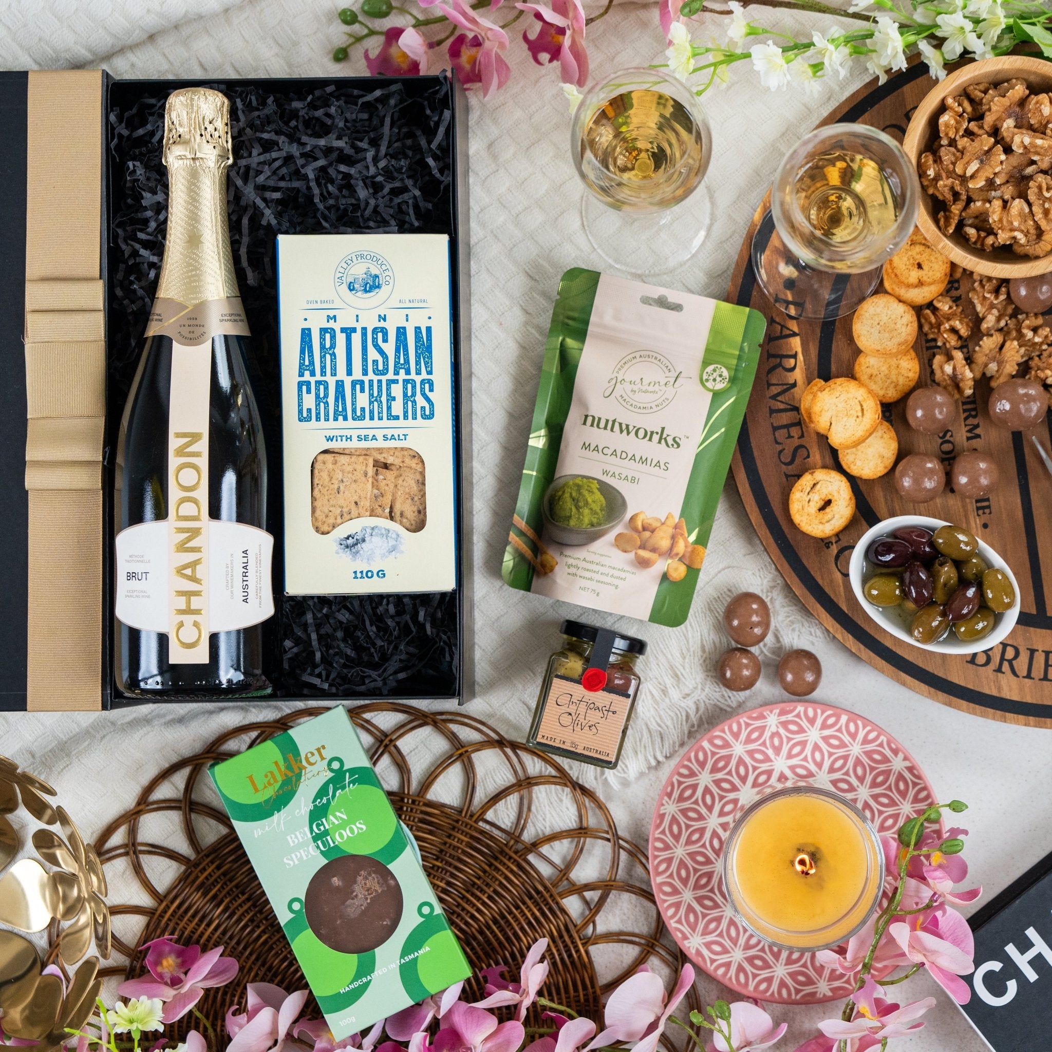 Chandon Bubbles & Treats Hamper - The Hamper Boutique Co