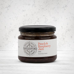 Daylesford Condiment Company Peach and Raspberry Jam 330 grams
