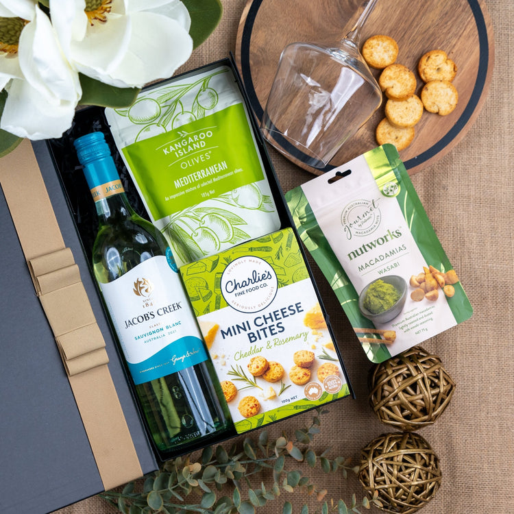 Gourmet Treats Gift Hamper - The Hamper Boutique Co