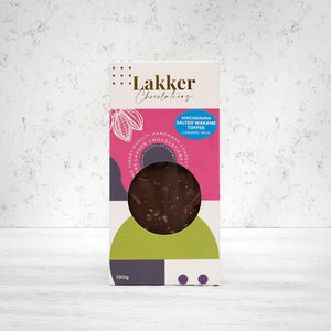 Macadamia Salted Wkamee Toffee 100 grams Lakker Chocolatiers - The Hamper Boutique Co