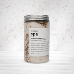 Natio Spa Relaxing Magnesium and Mineral Bath Salts 350 grams
