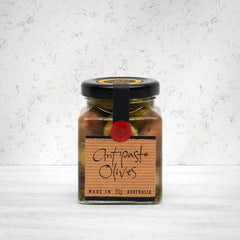 Ogilvie and Co Antipasto Olives 115 grams