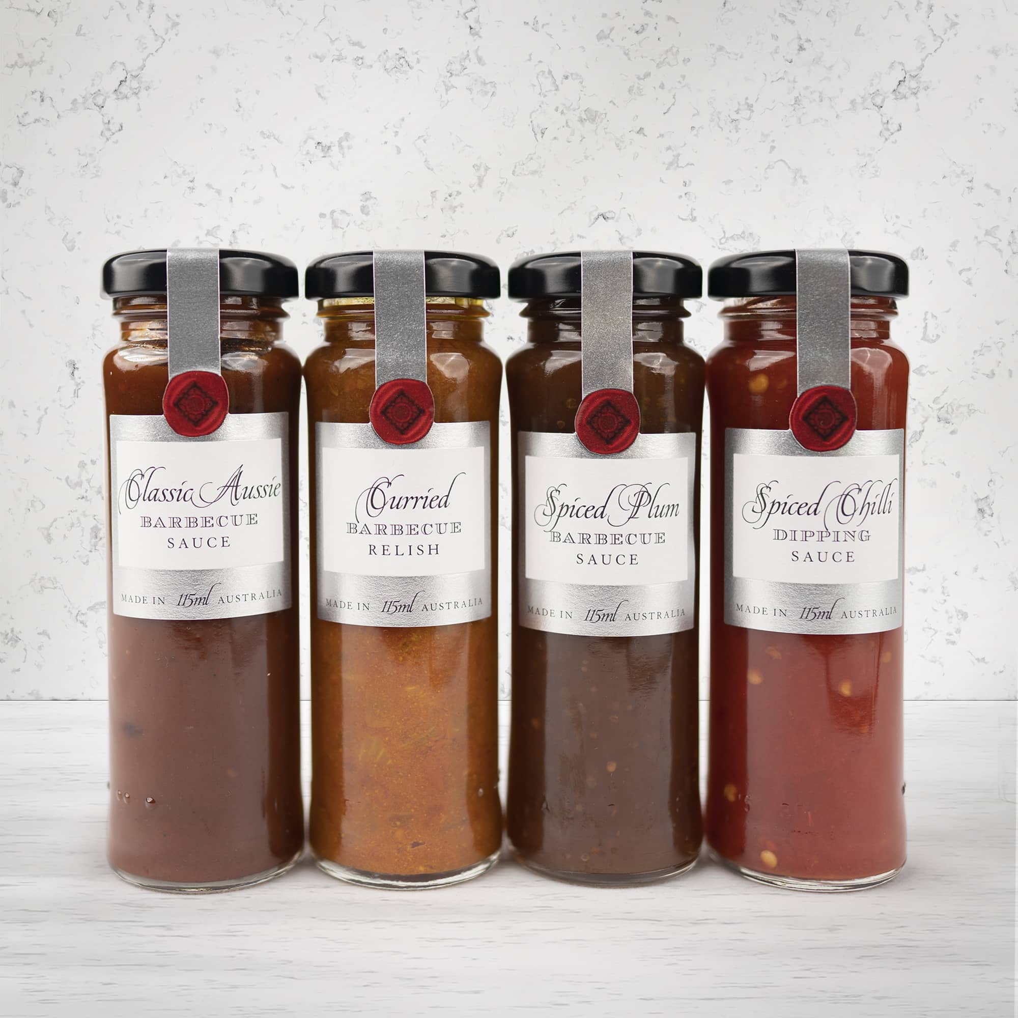 Ogilvie and Co BBQ Entertainer Quad Pack - The Hamper Boutique Co