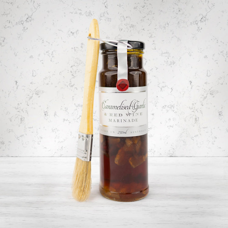 Ogilvie and Co Caramelised Garlic and Red Wine Marinade 250 ml - The Hamper Boutique Co