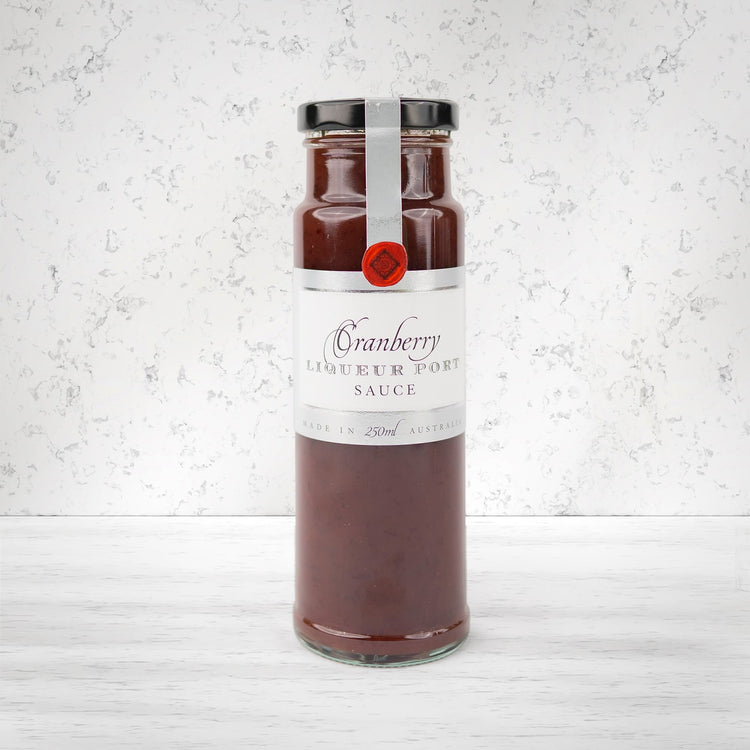 Ogilvie and Co Cranberry Sauce with Liqueur Port - The Hamper Boutique Co