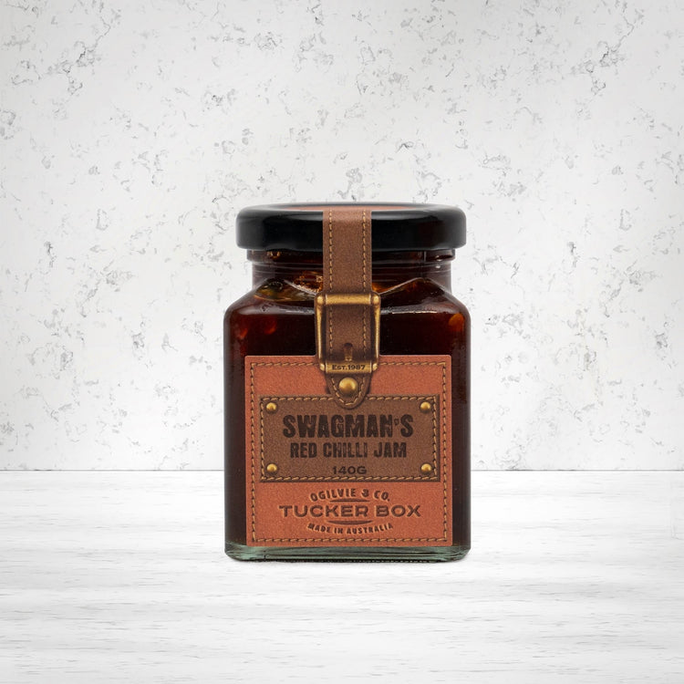 Ogilvie and Co Swagman's Red Chilli Jam 140 grams - The Hamper Boutique Co
