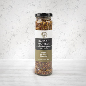 Random Harvest Aged Whiskey Mustard 150 grams - The Hamper Boutique Co