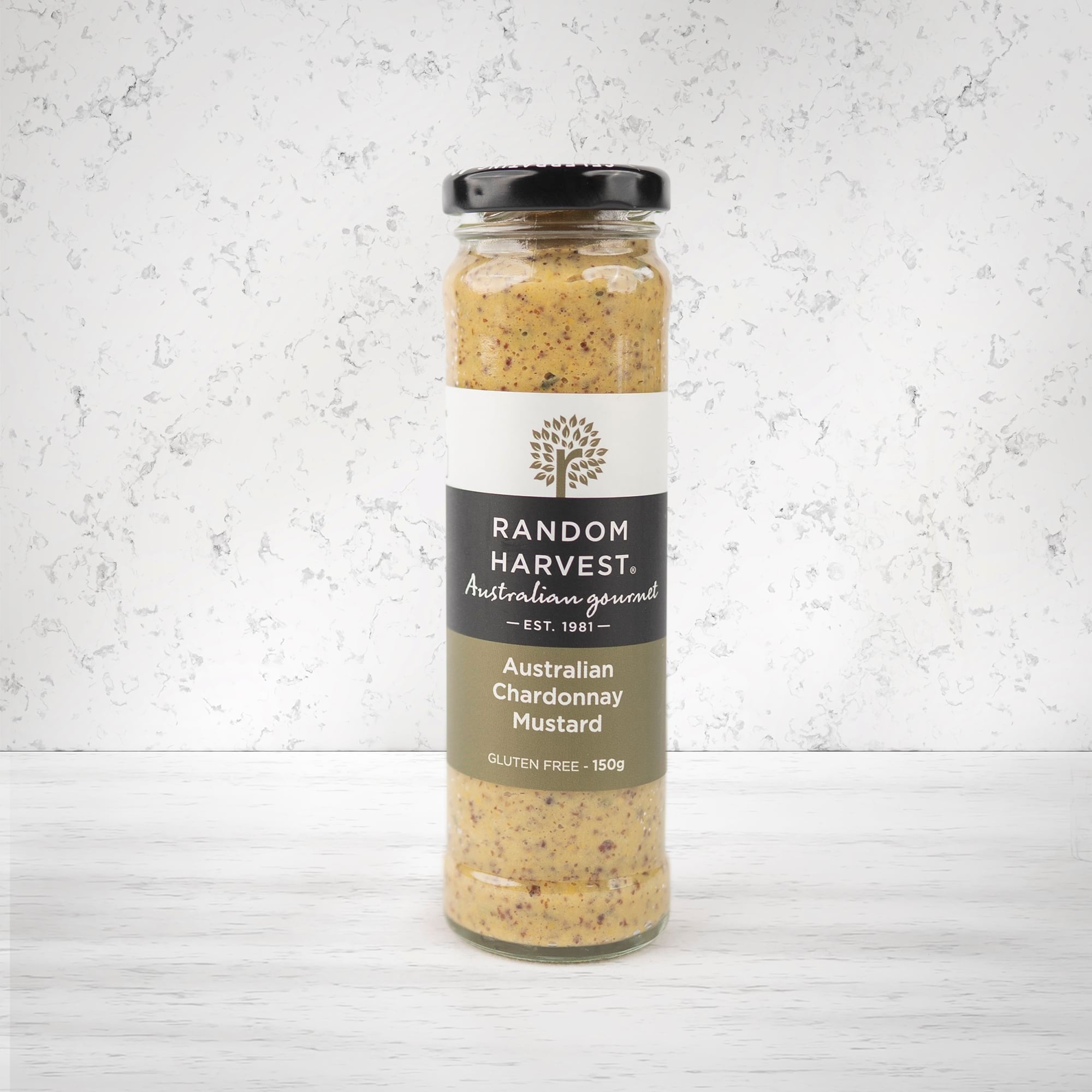 Random Harvest Australian Chardonnay Mustard 150 grams - The Hamper Boutique Co