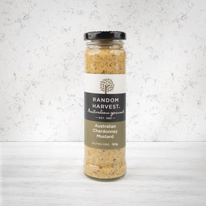 Random Harvest Australian Chardonnay Mustard 150 grams - The Hamper Boutique Co