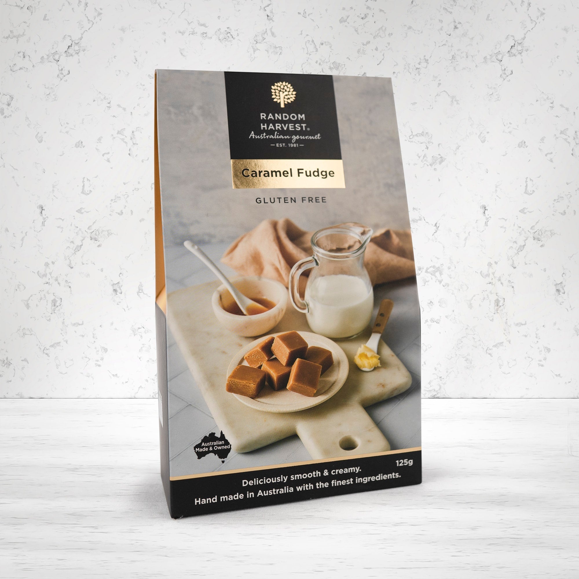 Random Harvest Caramel Fudge 125 grams - The Hamper Boutique Co