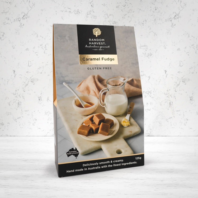Random Harvest Caramel Fudge 125 grams - The Hamper Boutique Co