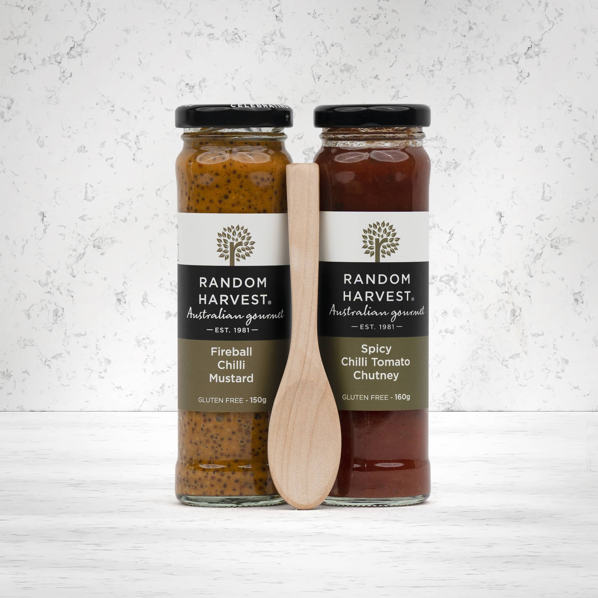 Random Harvest Chilli BBQ Duo With Accessory 300 grams - The Hamper Boutique Co