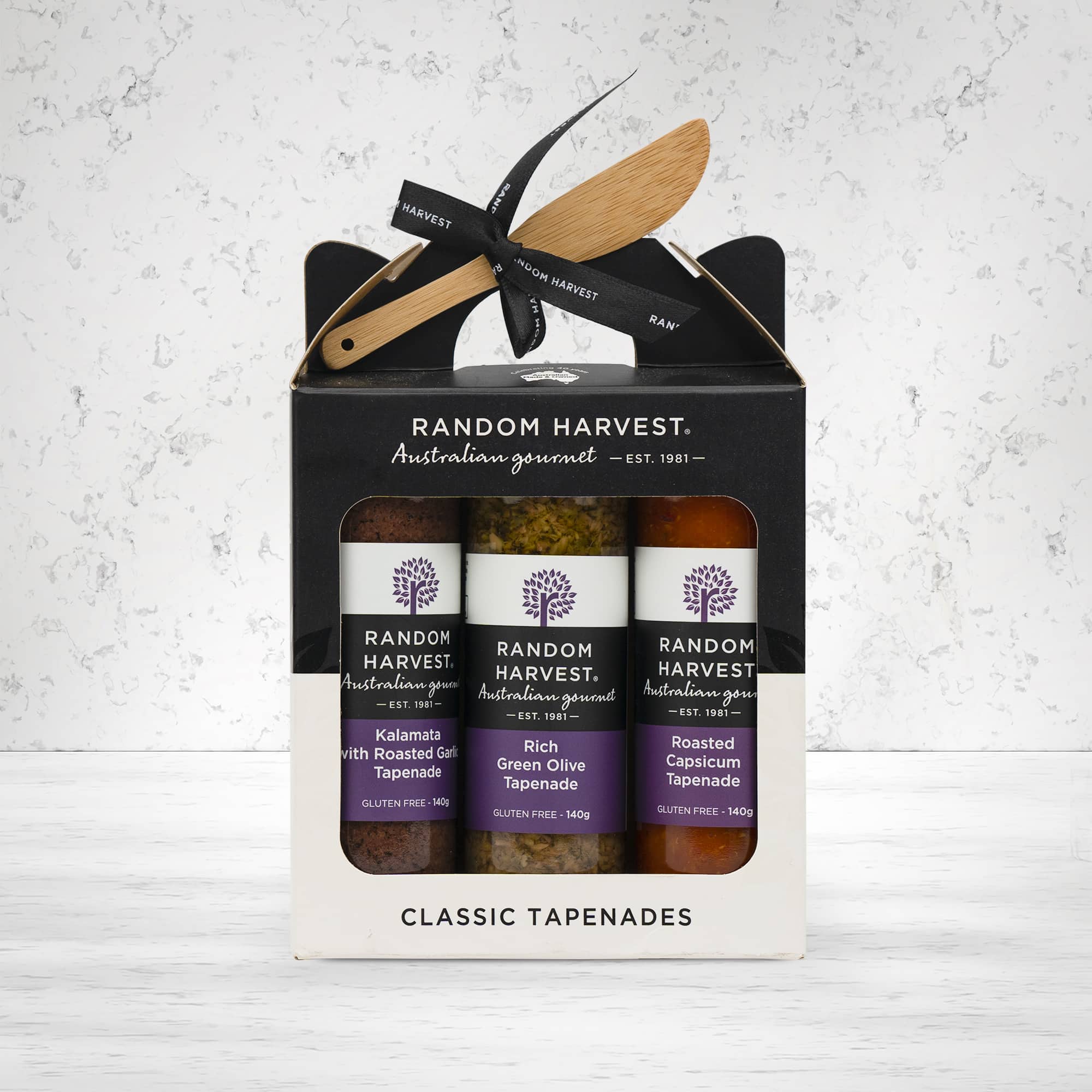 Random Harvest Classic Tapenades Carry Case - The Hamper Boutique Co