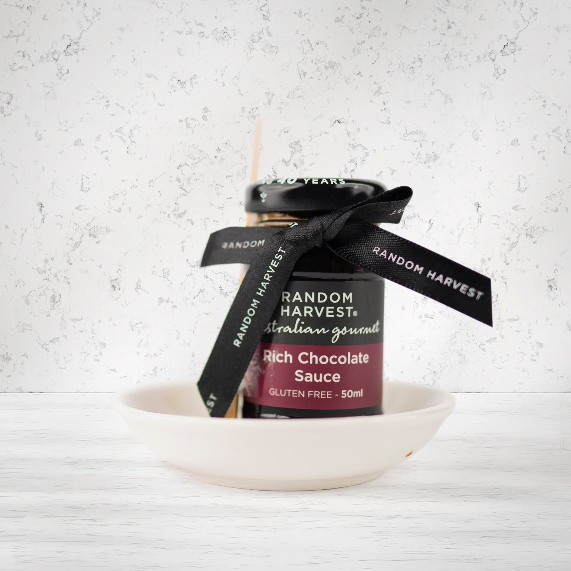 Random Harvest Rich Chocolate Bowl and Bag - The Hamper Boutique Co
