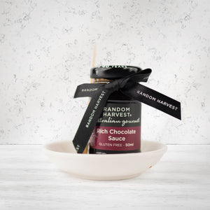 Random Harvest Rich Chocolate Bowl and Bag - The Hamper Boutique Co