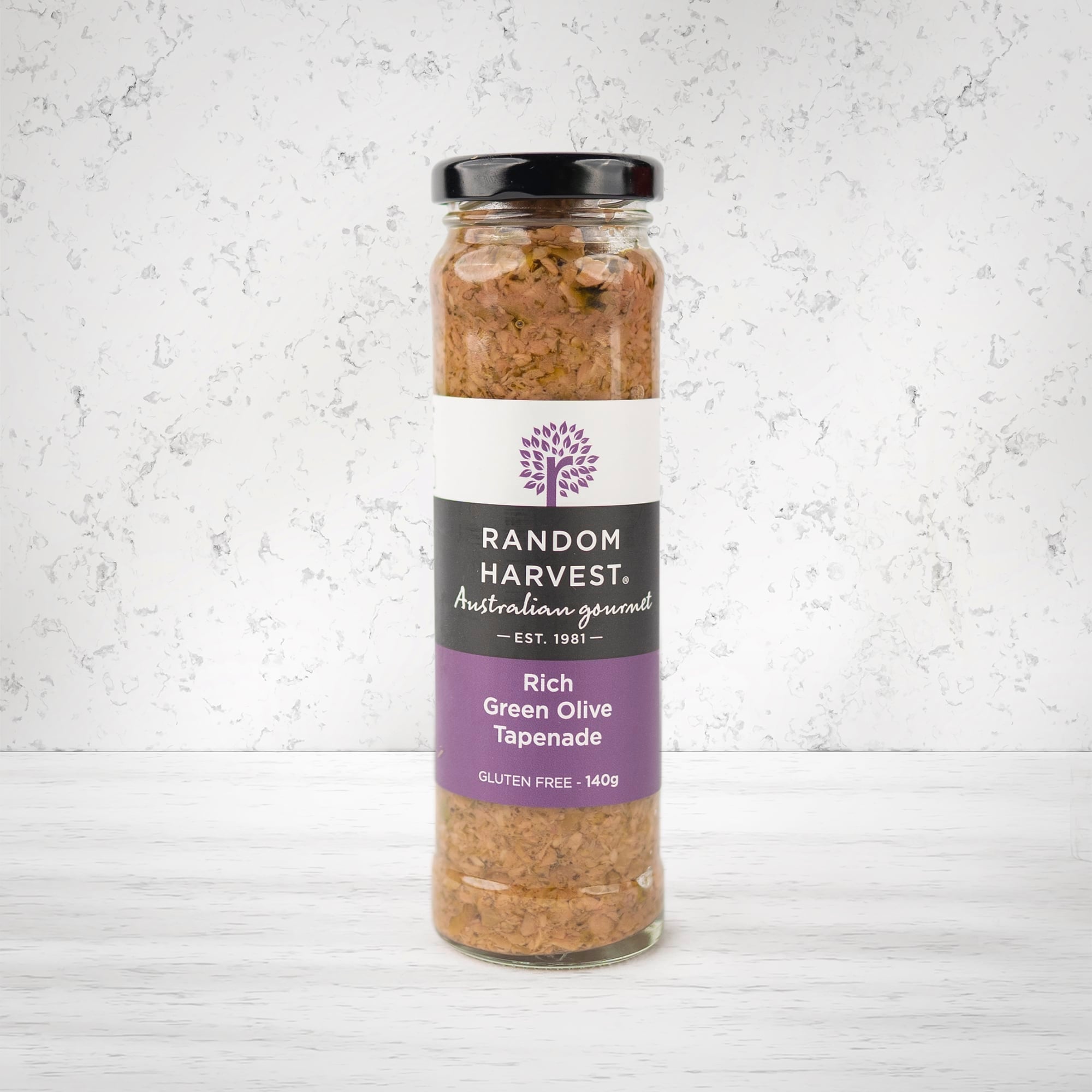 Random Harvest Rich Green Olive Tapenade 140 grams - The Hamper Boutique Co