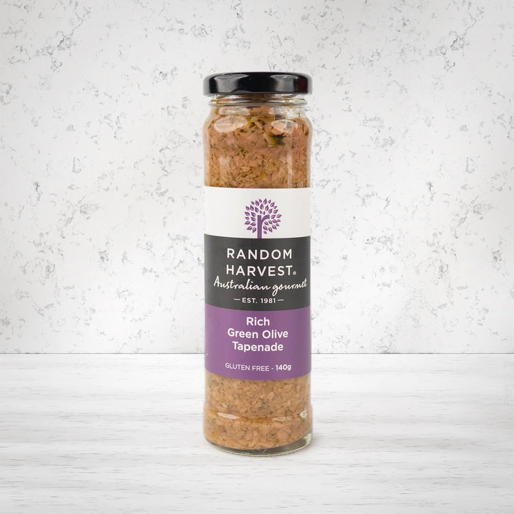 Random Harvest Rich Green Olive Tapenade 140 grams - The Hamper Boutique Co
