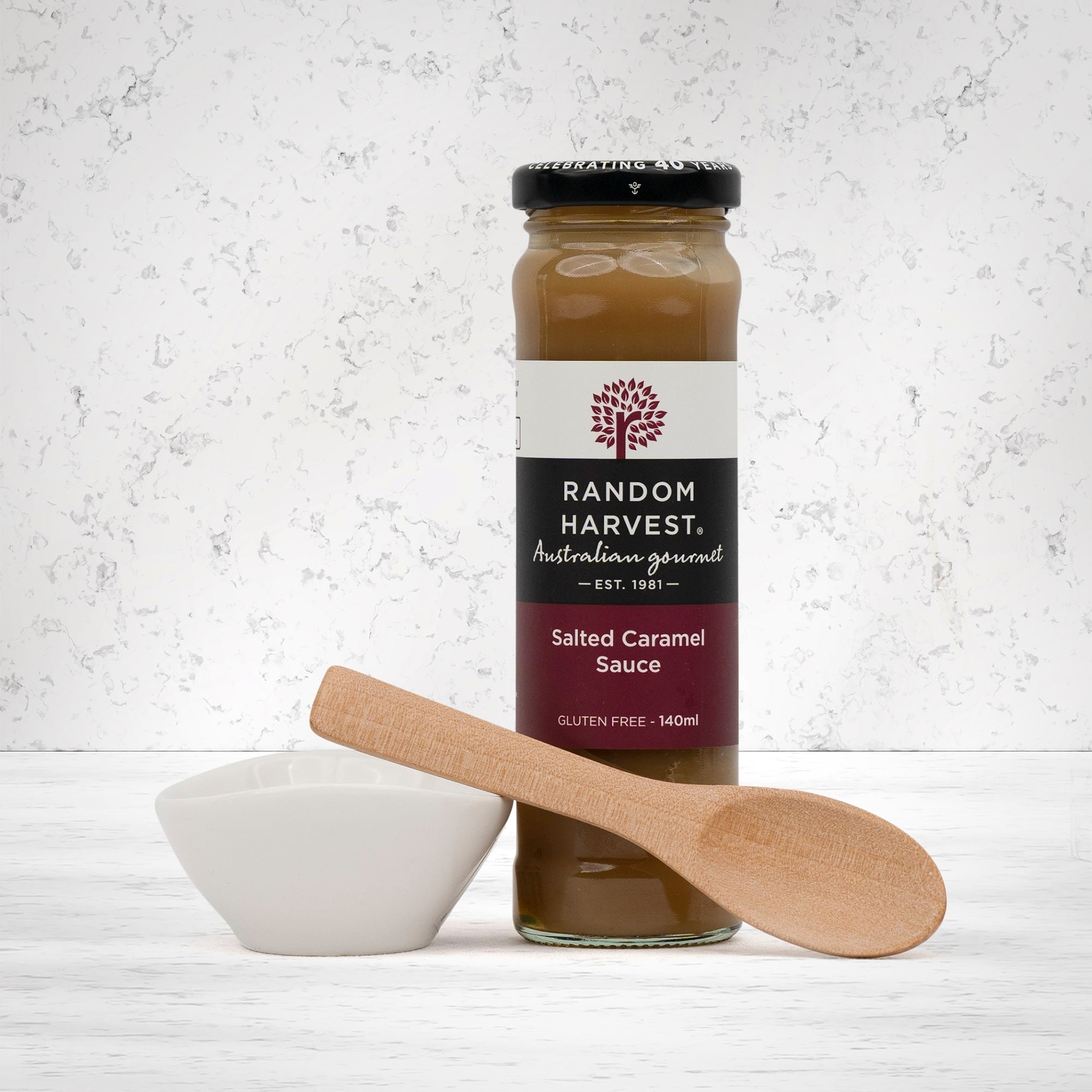 Random Harvest Salted Caramel Bowl and Bag - The Hamper Boutique Co