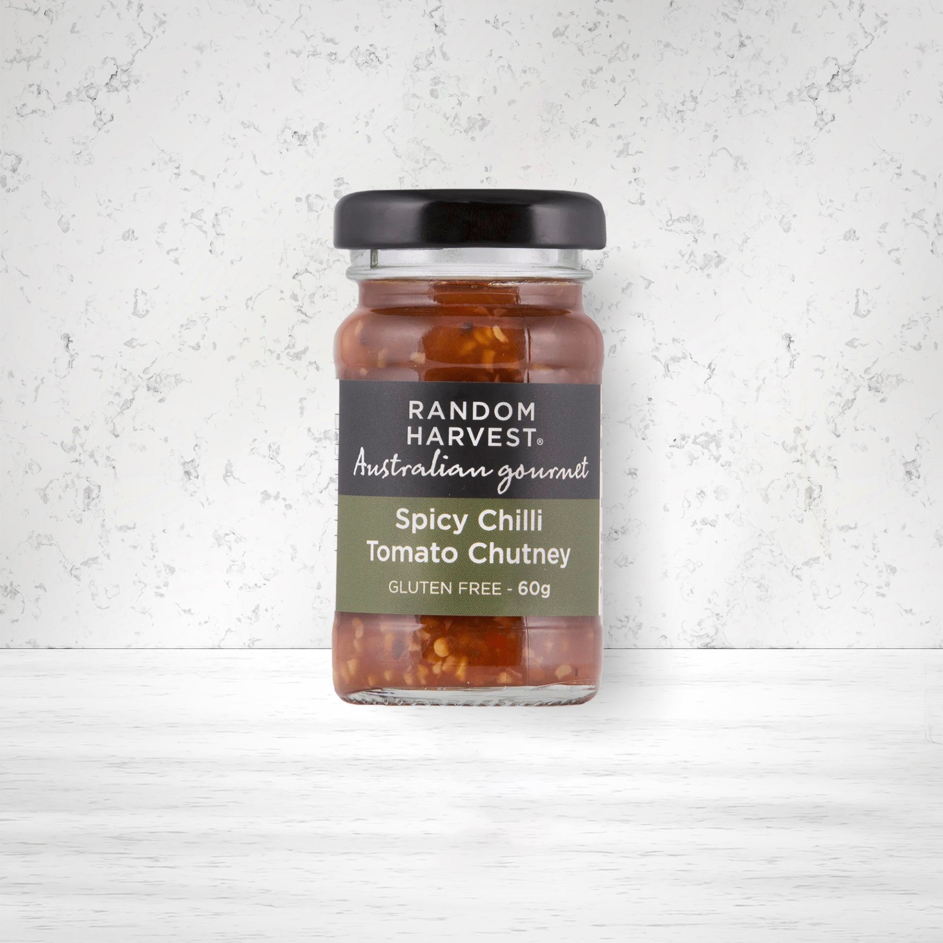 Random Harvest Spicy Chilli Tomato Chutney Mini 60 grams - The Hamper Boutique Co