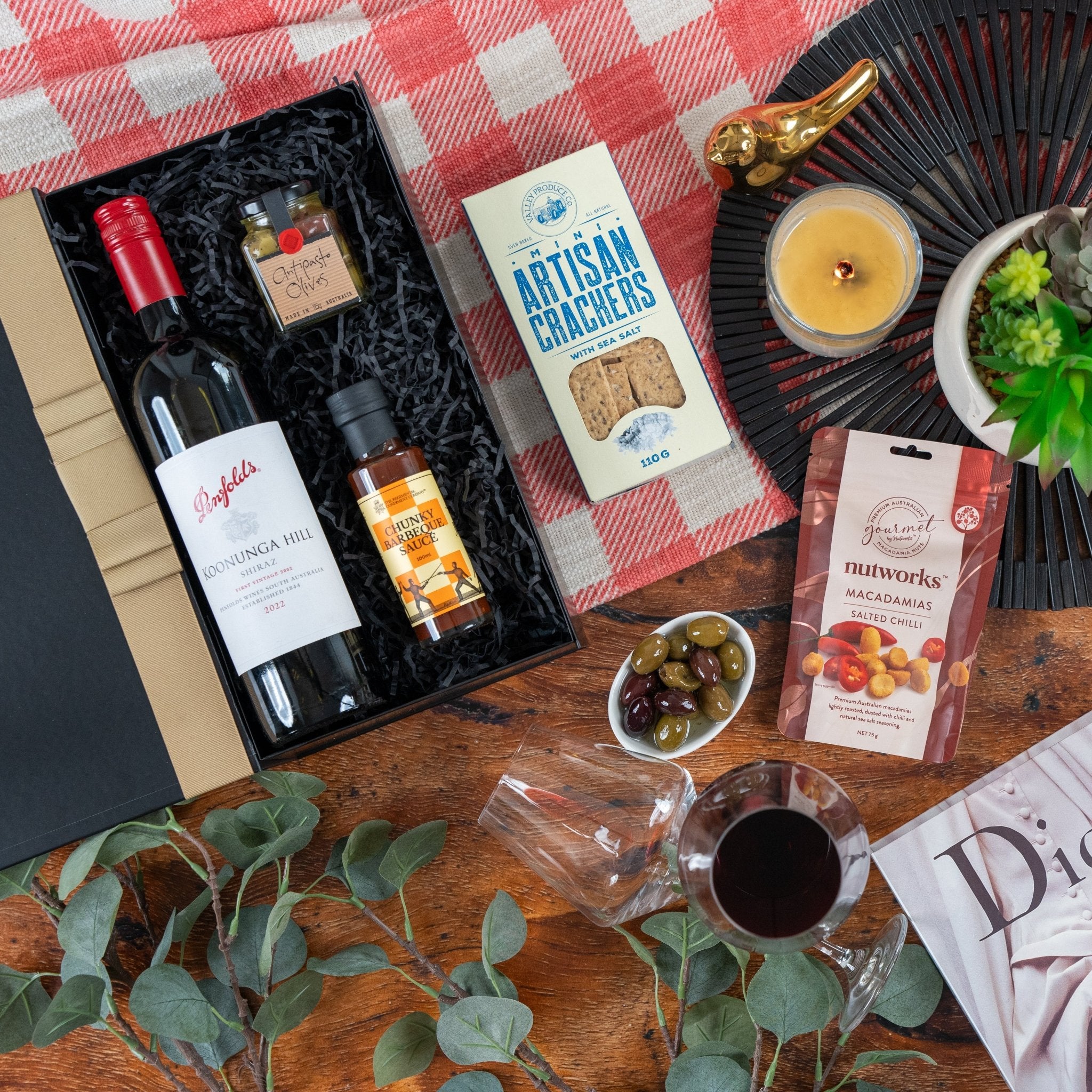 Savoury Selection Gift Hamper - The Hamper Boutique Co