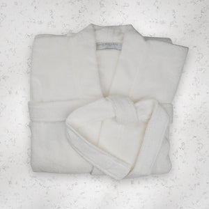 Sheridan Ultra-Light Bathrobe (White or Navy) - The Hamper Boutique Co