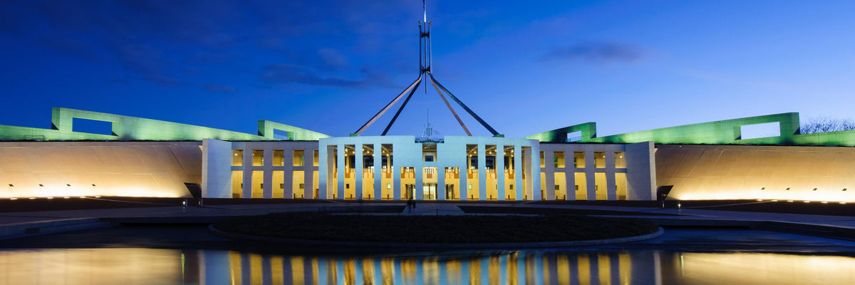 Parliament House at dusk