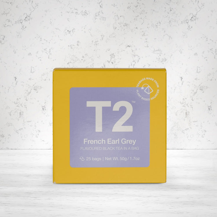 T2 Tea French Earl Grey Teabag 25 Bags - The Hamper Boutique Co