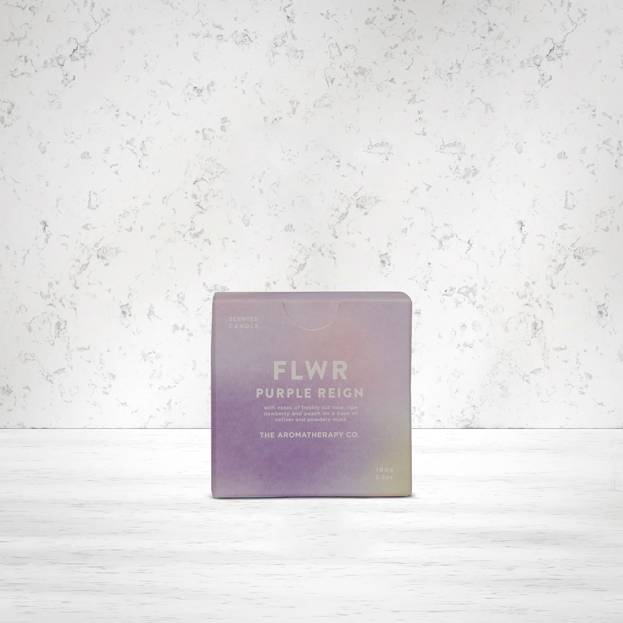 The Aromatherapy Company Flwr Purple Reign Candle 100 grams
