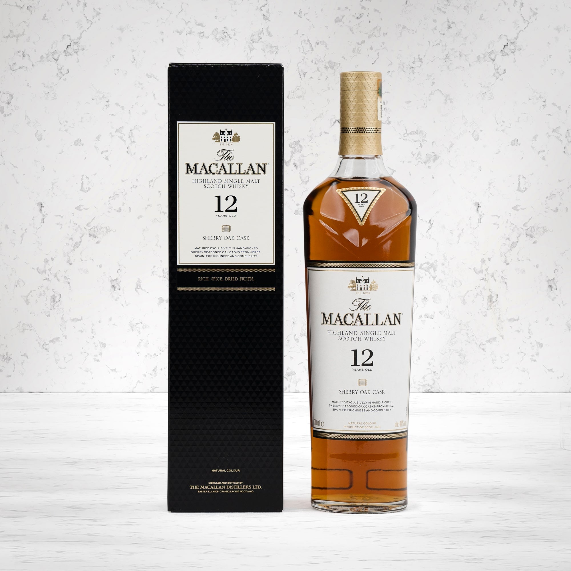 The Macallan 12-Year-Old Sherry Oak Whisky 700 ml