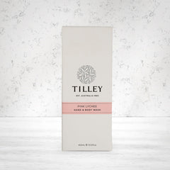 Tilley Pink Lychee Hand and Body Wash 400 ml