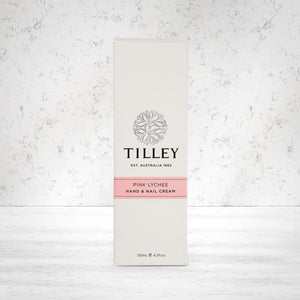 Tilley Pink Lychee Hand and Nail Cream 125 ml - The Hamper Boutique Co